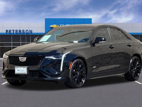 Used 2024 Cadillac CT4 V w/ LPO, ONYX Package AWD/4WD image 8