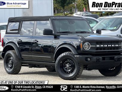 Certified 2022 Ford Bronco Black Diamond