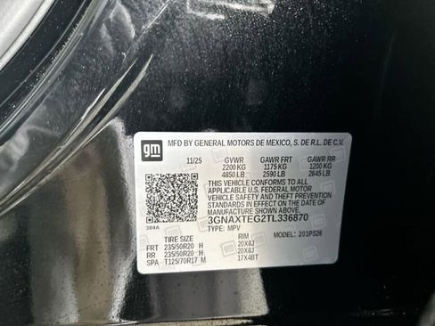 New 2026 Chevrolet Equinox RS AWD/4WD image 33