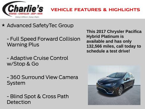 Used 2017 Chrysler Pacifica Platinum image 8