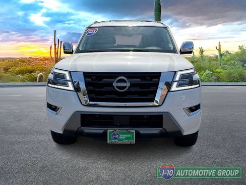 Used 2023 Nissan Armada Platinum w/ Captain's Chairs Package AWD/4WD image 11