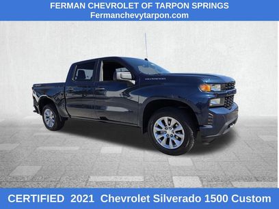 Certified 2021 Chevrolet Silverado 1500 Custom w/ Safety Confidence Package