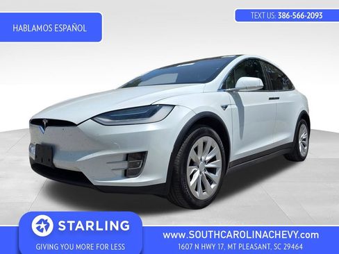 Used 2020 Tesla Model X Long Range AWD/4WD image 1