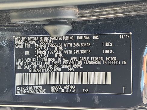 Used 2018 Toyota Highlander LE FWD image 35