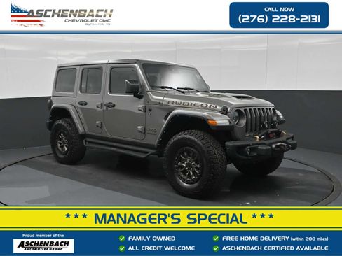 Used 2021 Jeep Wrangler Unlimited Rubicon w/ Dual Top Group AWD/4WD image 1