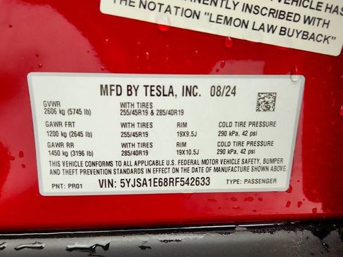Used 2024 Tesla Model S Plaid image 25