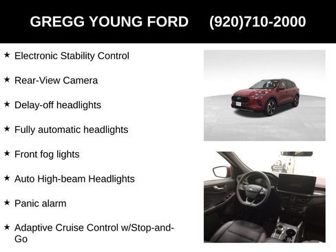 New 2025 Ford Escape ST-Line Select w/ Tech Pack #1 AWD/4WD image 37
