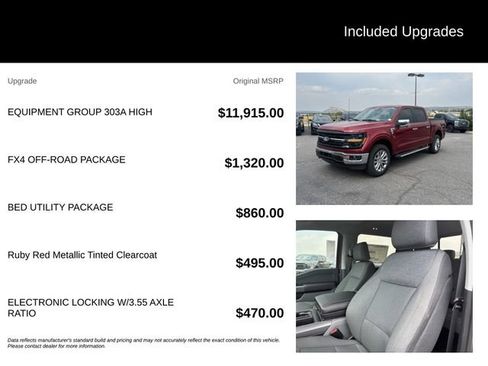 New 2026 Ford F150 XLT w/ Equipment Group 303A High AWD/4WD image 5