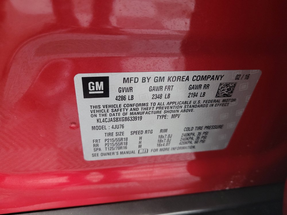 Used 2016 Buick Encore FWD image 33