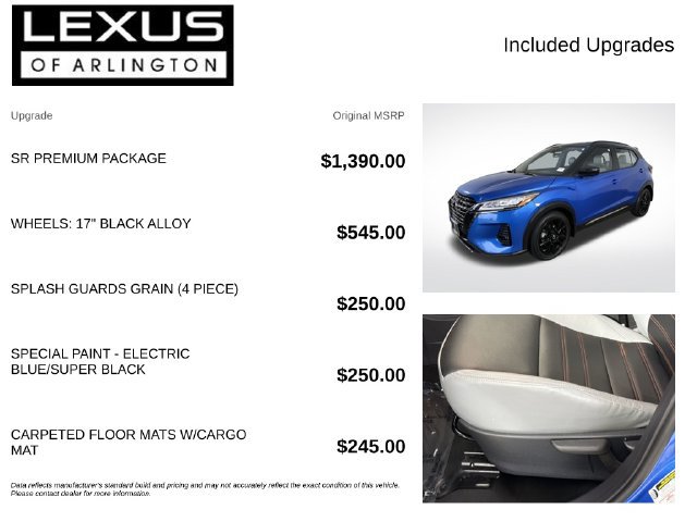 Used 2024 Nissan Kicks SR w/ SR Premium Package FWD image 4