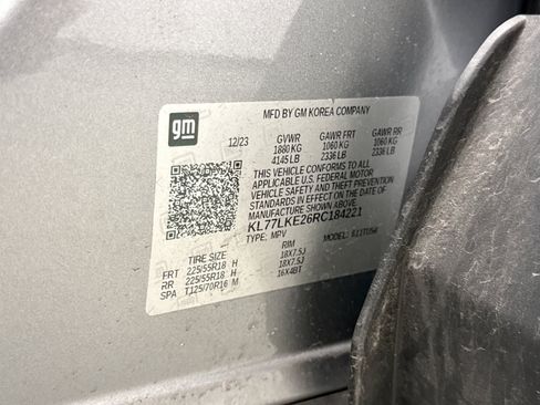 Used 2024 Chevrolet Trax ACTIV w/ Sunroof Package FWD image 13