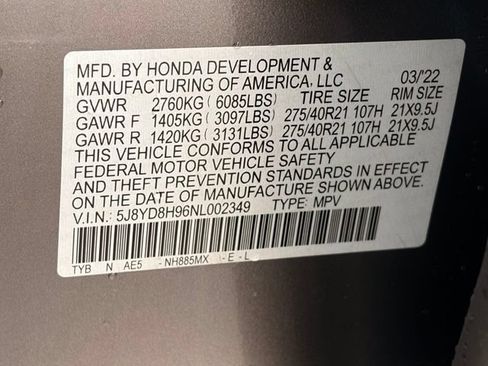 Used 2022 Acura MDX Type S AWD/4WD image 38