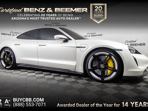 Used 2020 Porsche Taycan Turbo S AWD/4WD image 1