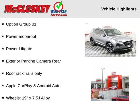 Used 2019 Hyundai Santa Fe Limited image 3