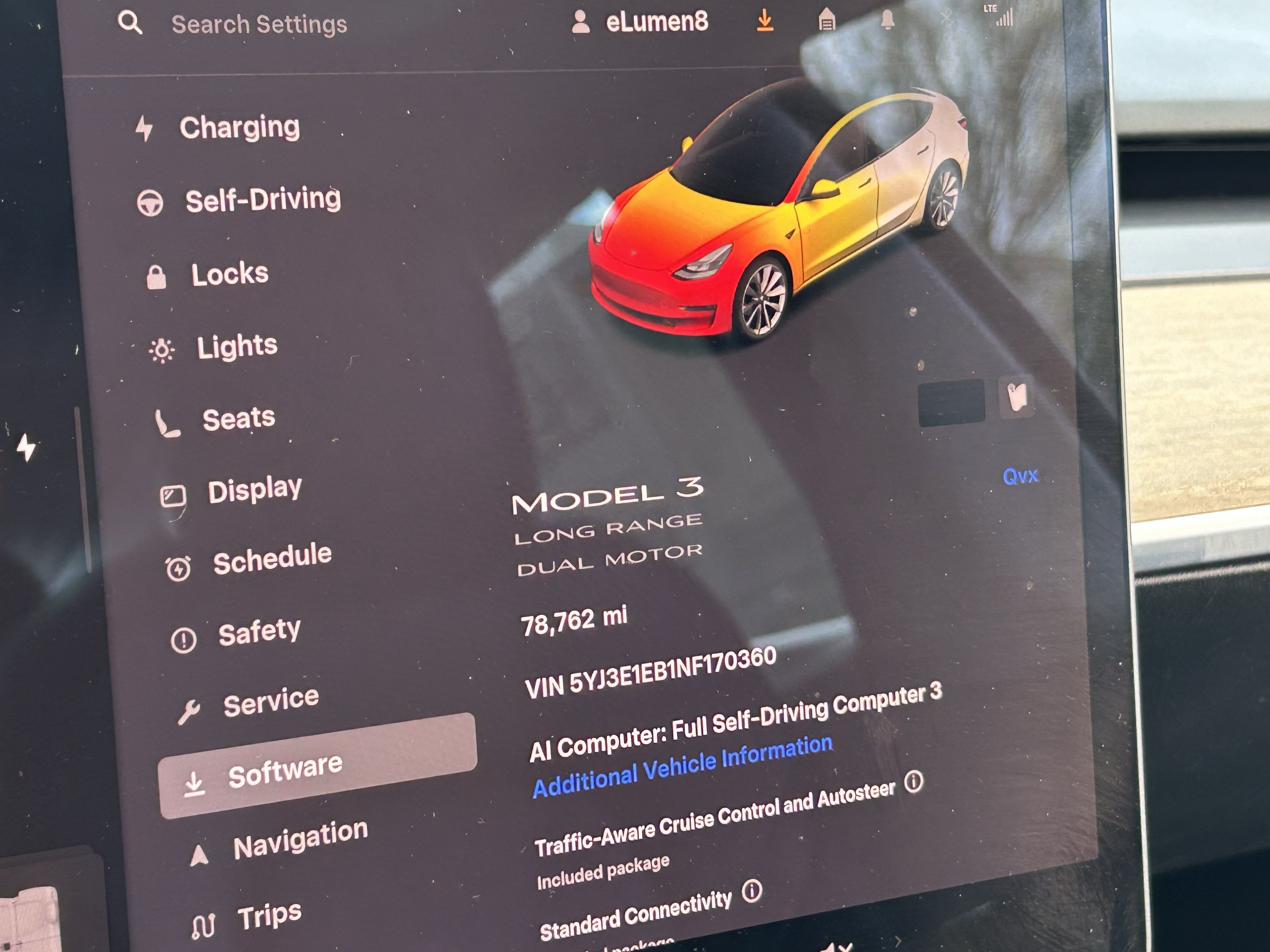Used 2022 Tesla Model 3 Long Range AWD/4WD image 25