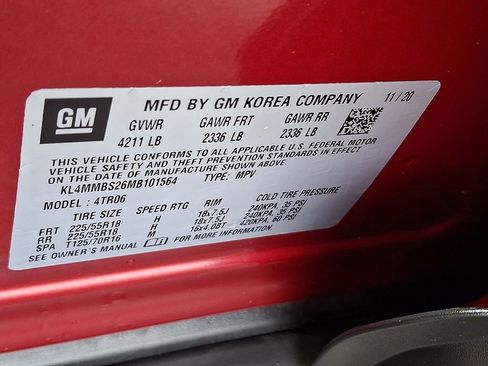 Certified 2021 Buick Encore GX Preferred FWD image 26
