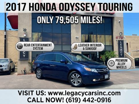 Used 2017 Honda Odyssey Touring image 2