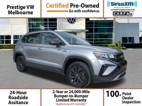 Certified 2023 Volkswagen Taos S FWD image 1