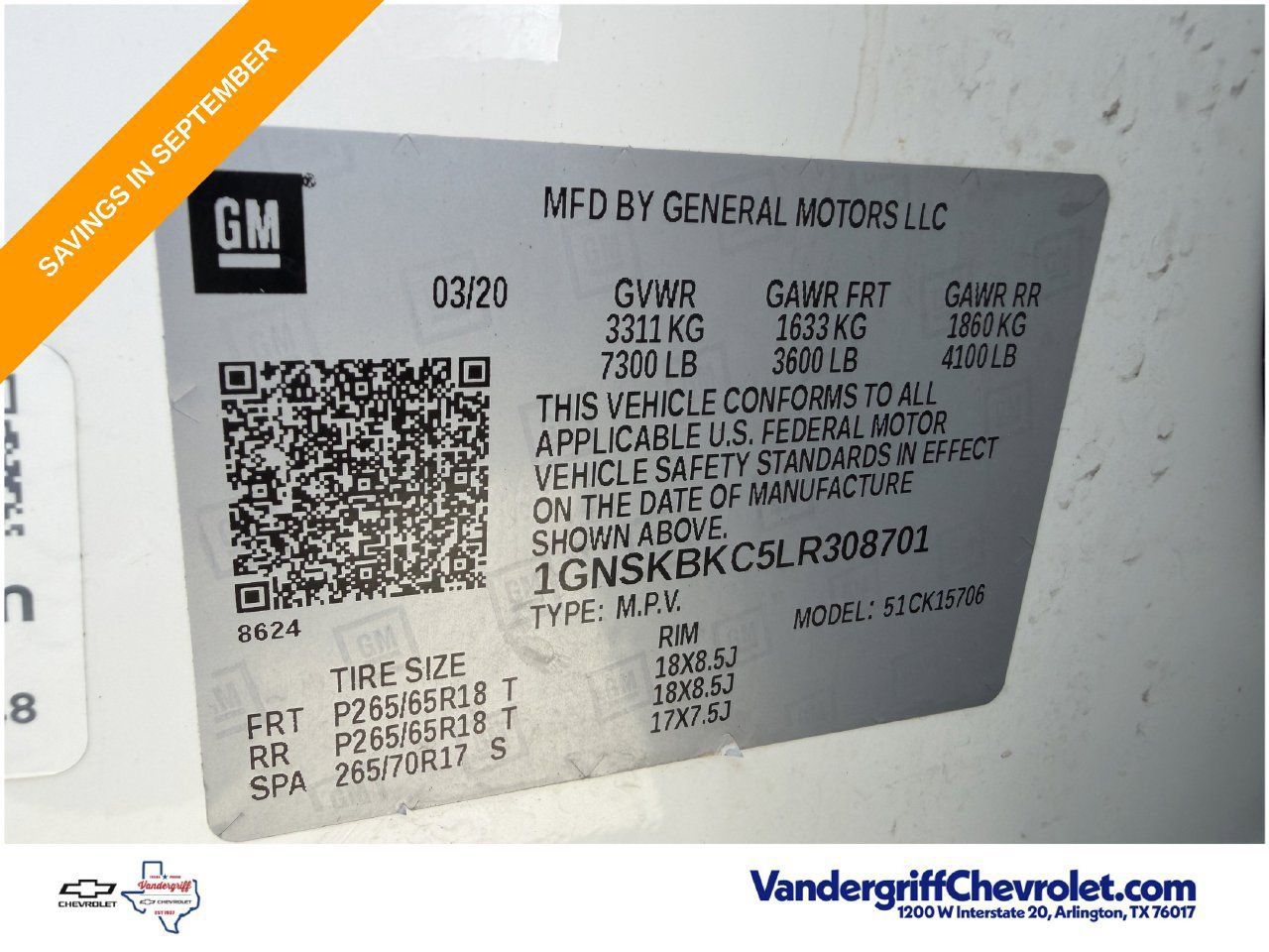 Used 2020 Chevrolet Tahoe LT AWD/4WD image 28