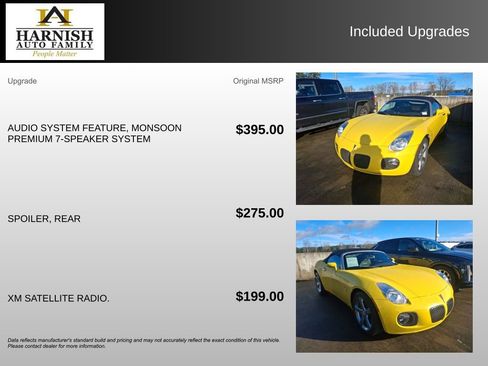 Used 2007 Pontiac Solstice GXP w/ Premium Package image 8