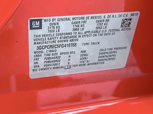 Used 2015 Chevrolet Silverado 1500 LT w/ Rally 2 Edition image 19