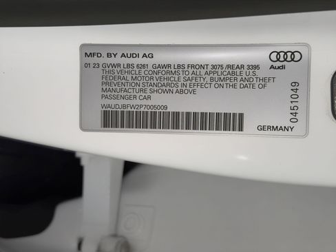 Certified 2023 Audi e-tron GT Prestige w/ Prestige Package image 27