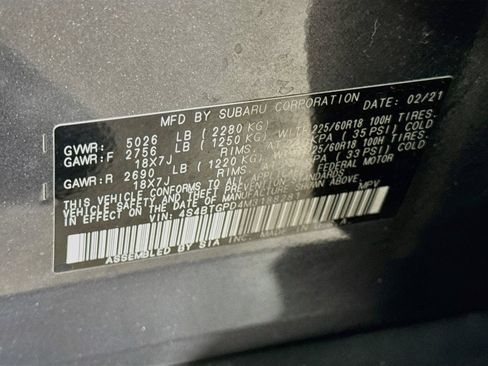 Used 2021 Subaru Outback Touring XT AWD/4WD image 30