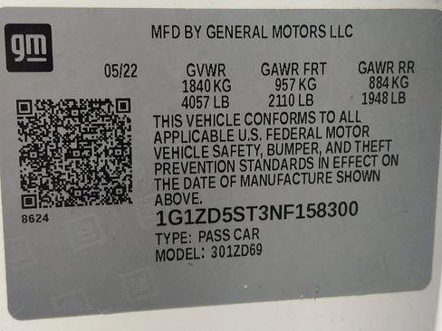 Used 2022 Chevrolet Malibu LT FWD image 33