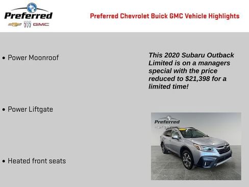 Used 2020 Subaru Outback Limited image 2