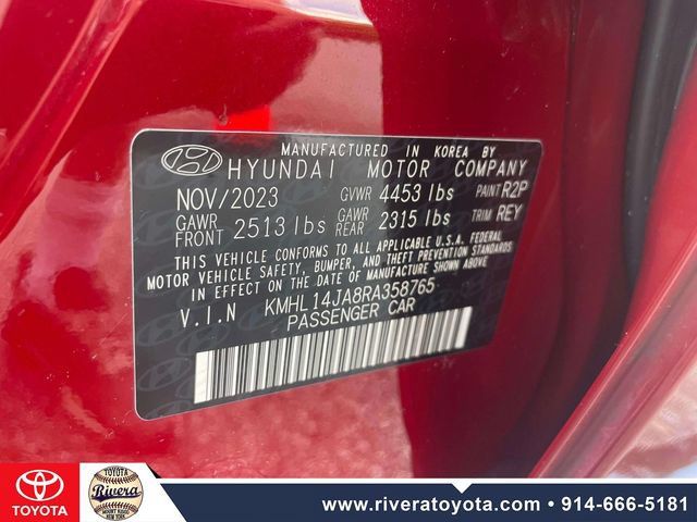 Used 2024 Hyundai Sonata SEL w/ Convenience Package FWD image 20