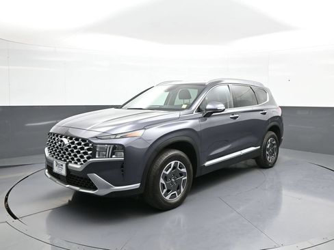 Used 2022 Hyundai Santa Fe Blue AWD/4WD image 1