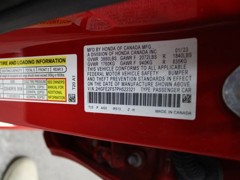 Used 2023 Honda Civic Sport image 48