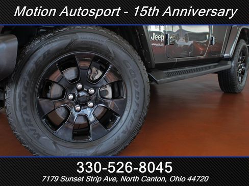 Used 2021 Jeep Wrangler Unlimited Sahara w/ Uconnect 4C Nav & Sound Group AWD/4WD image 45