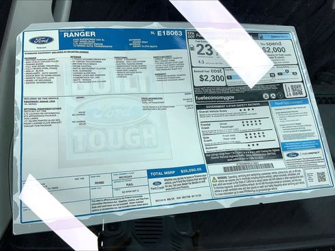 New 2025 Ford Ranger XL w/ Trailer Tow Package image 21