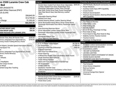 Used 2017 RAM 2500 Laramie w/ Protection Group image 44