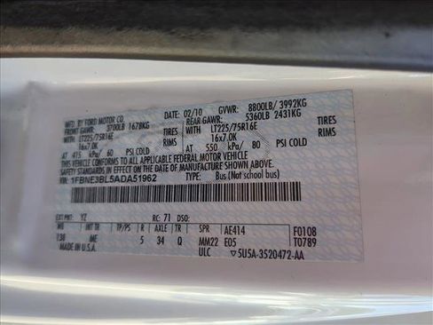 Used 2010 Ford E-350 and Econoline 350 XL image 26