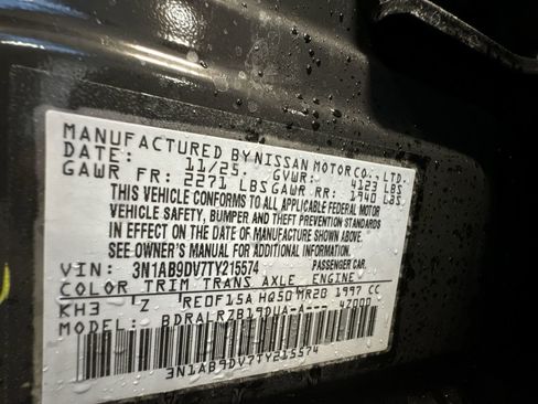 New 2026 Nissan Sentra SR w/ SR All Weather Package image 37