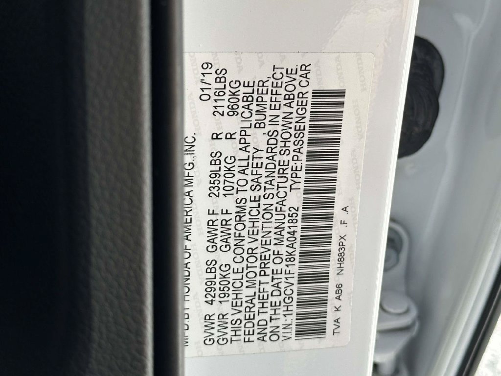 Used 2019 Honda Accord LX image 25