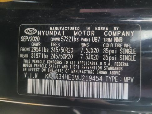 Used 2021 Hyundai Palisade SEL w/ Convenience Package FWD image 33