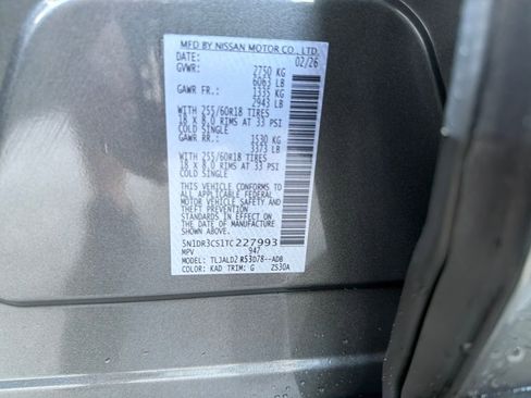 New 2026 Nissan Pathfinder SL FWD image 34