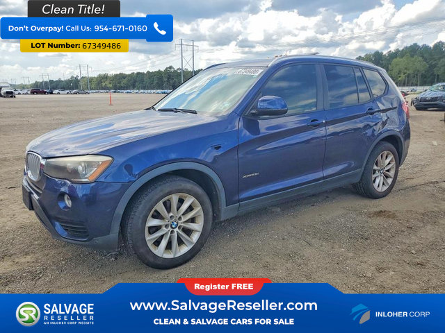 Used 2016 BMW X3 xDrive28i AWD/4WD image 1