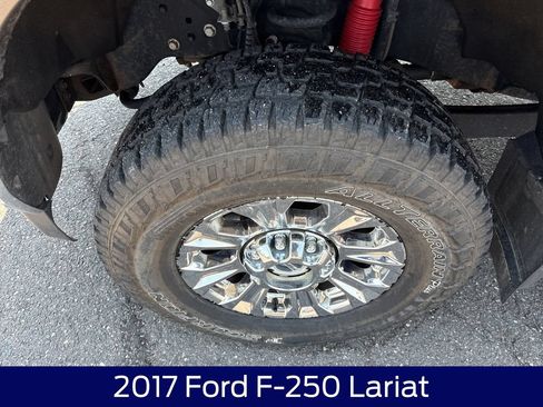 Used 2017 Ford F250 Lariat w/ Chrome Package AWD/4WD image 11