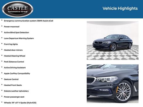 Used 2018 BMW 540i xDrive AWD/4WD image 12