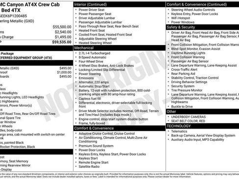 Used 2023 GMC Canyon AT4X AWD/4WD image 11
