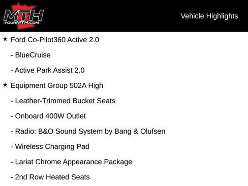 Used 2022 Ford F150 Lariat w/ Equipment Group 502A High image 5