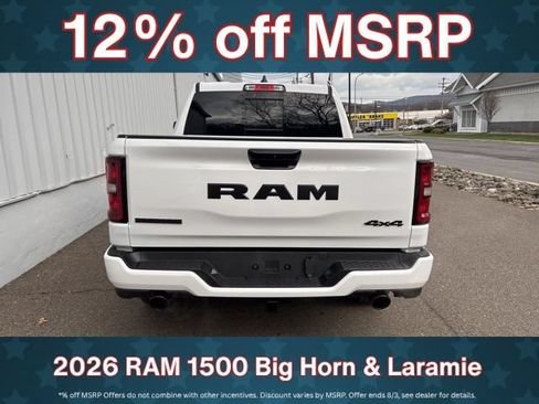 New 2026 RAM 1500 Big Horn AWD/4WD image 7