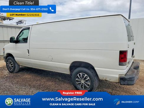 Used 2011 Ford E-250 and Econoline 250 w/ Commercial Cargo Van Pkg RWD image 3