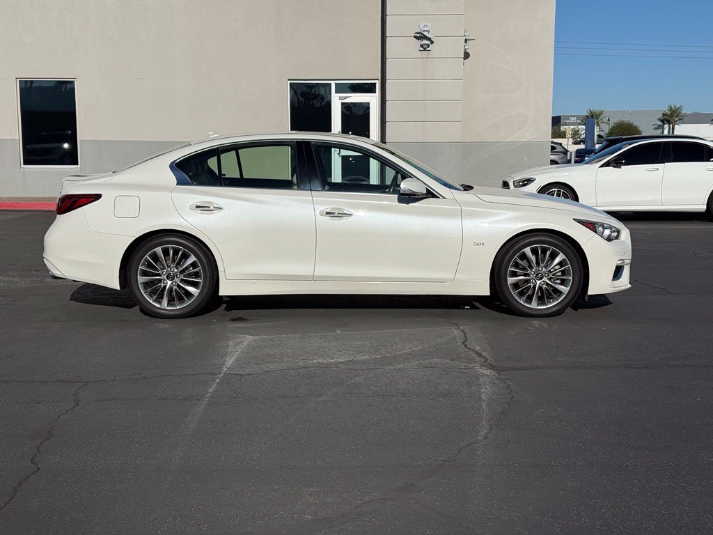 Used 2020 INFINITI Q50 Luxe w/ Essential Package (3.0T Luxe) RWD image 8