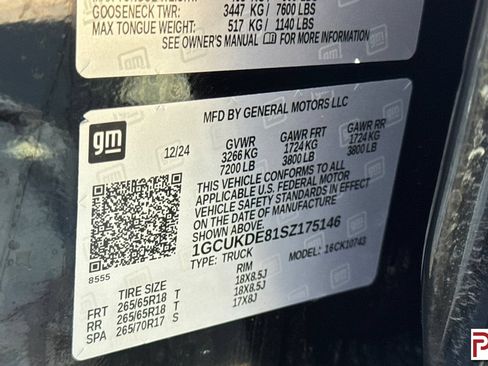 Certified 2025 Chevrolet Silverado 1500 LT AWD/4WD image 35