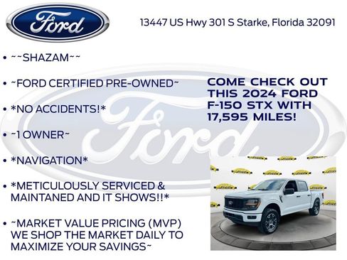 Certified 2024 Ford F150 STX AWD/4WD image 6